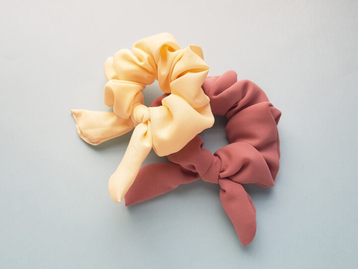 How to Sew Bow Scrunchies