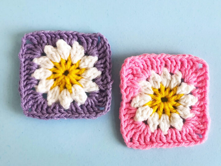 Crochet a Flower Granny Square