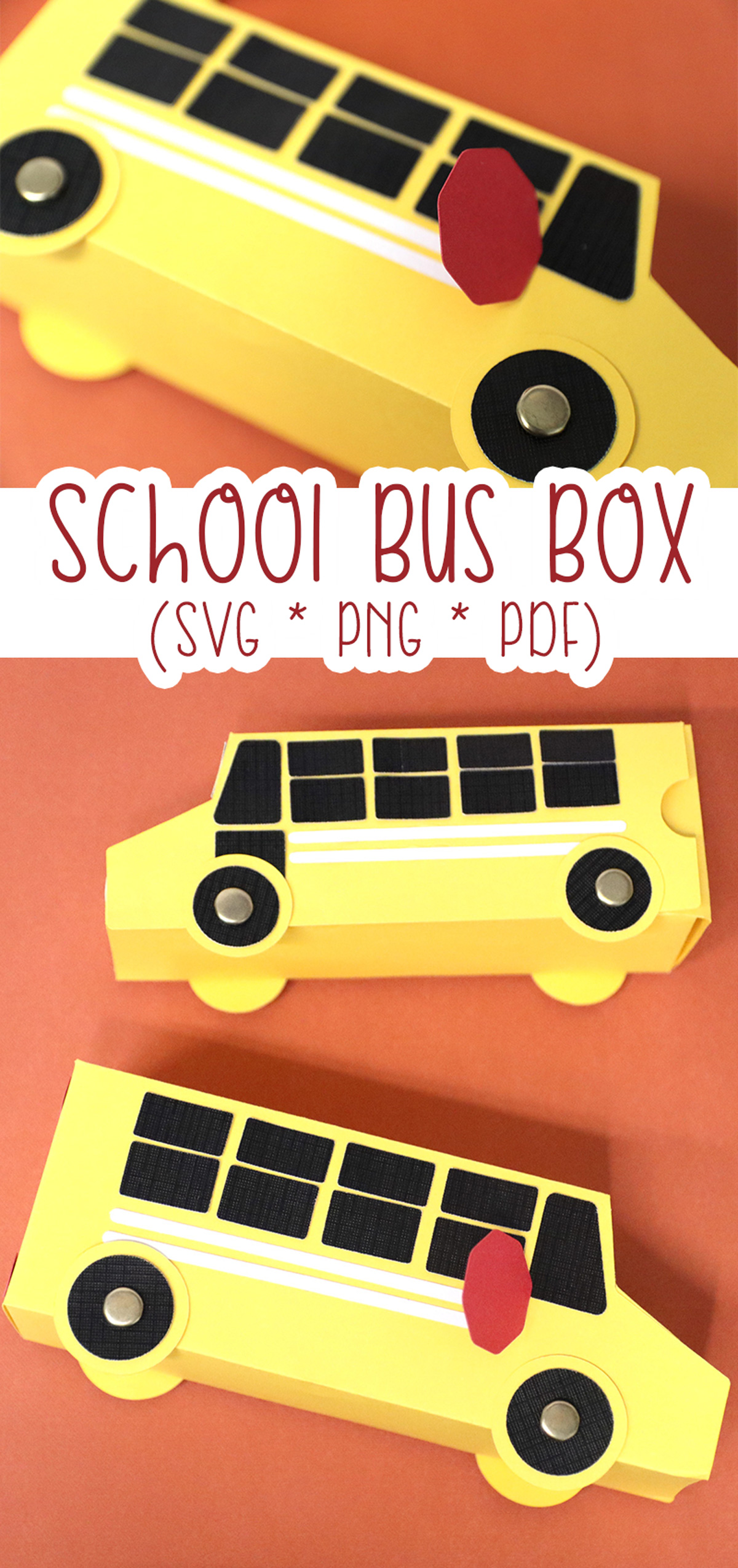 how to make a paper school bus