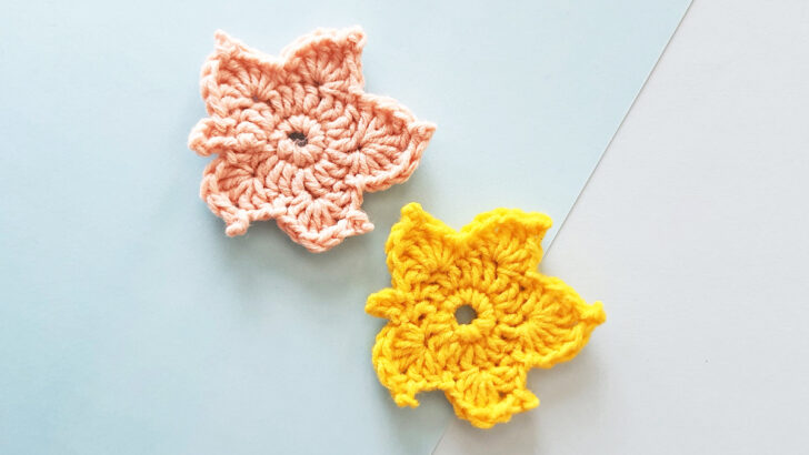 Crochet Maple Leaf Pattern