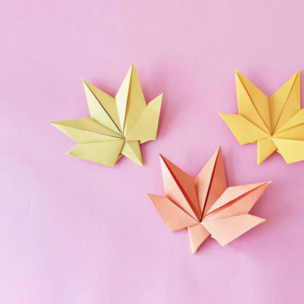 Origami Maple Leaf – Step by Step Tutorial