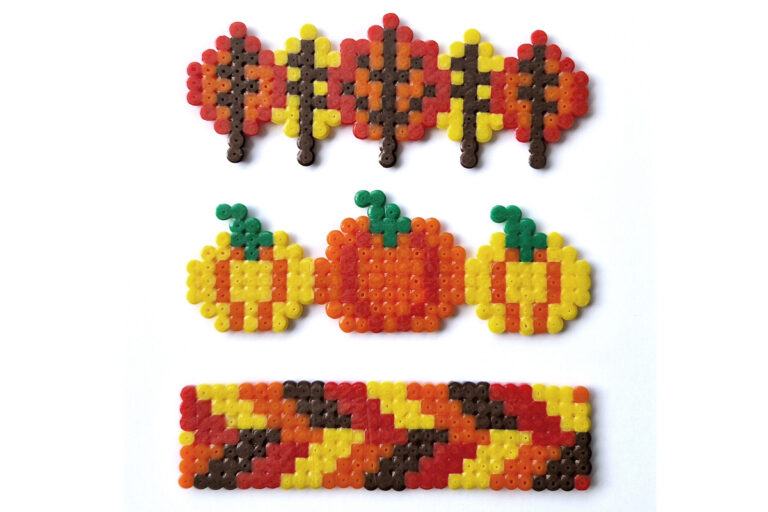 Thanksgiving Fuse Bead Templates for Napkin Rings!