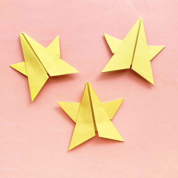 5 Pointed Origami Star Tutorial