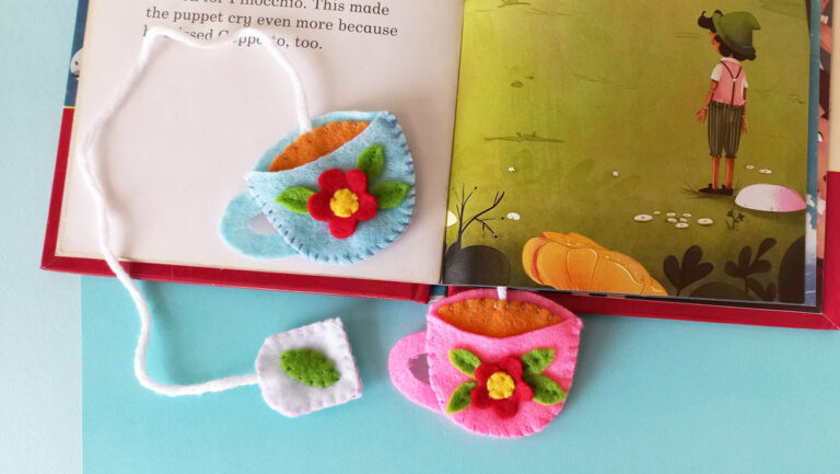 Teacup Bookmark Craft