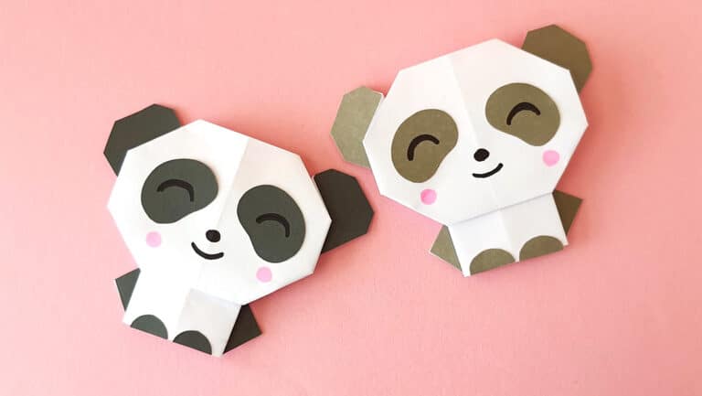 Origami Panda – Step by Step Intermediate Tutorial