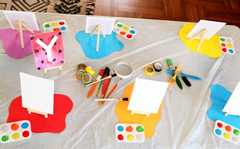 Art Birthday Party Activities