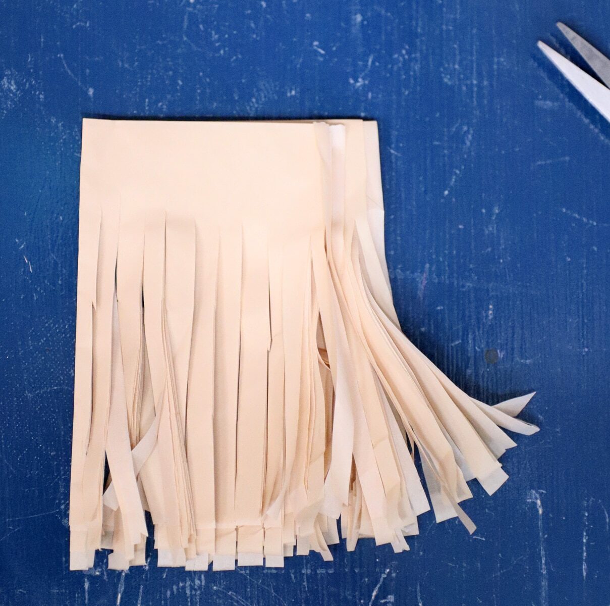 cringed tissue paper