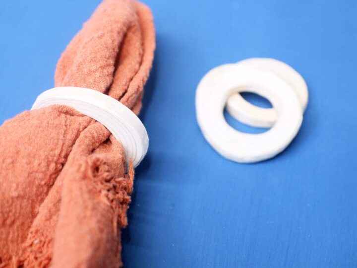 DIY Wooden Napkin Rings