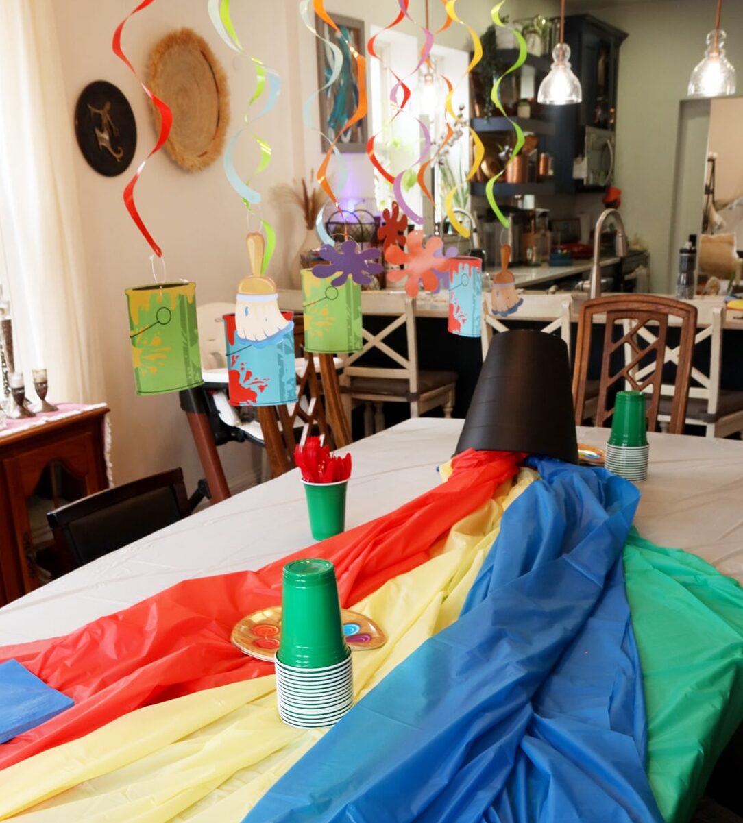 art themed part decor