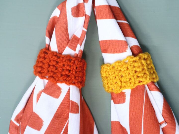 DIY Crochet Napkin Rings