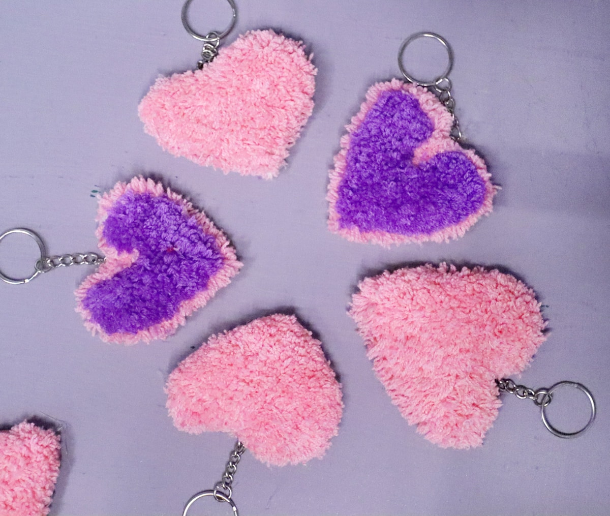 パープル GDC HEART KEYCHAIN GDC - パープル GDC HEART KEYCHAINの通販 by SKK 正規品のみ扱って