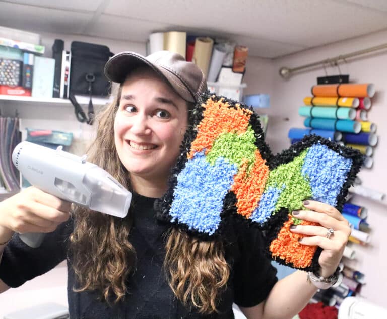 Clawlab Review: Tufting Gun and Frame for Beginners (With Kids’ Initials Project)